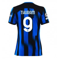 Dres Inter Milan Marcus Thuram #9 Domáci pre Ženy 2023-24 Krátky Rukáv